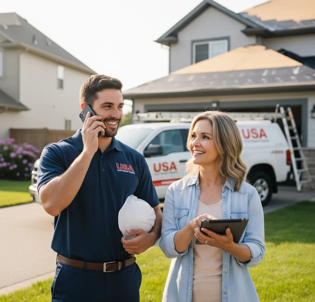 USA Roof Repair Experts customer support in Welling