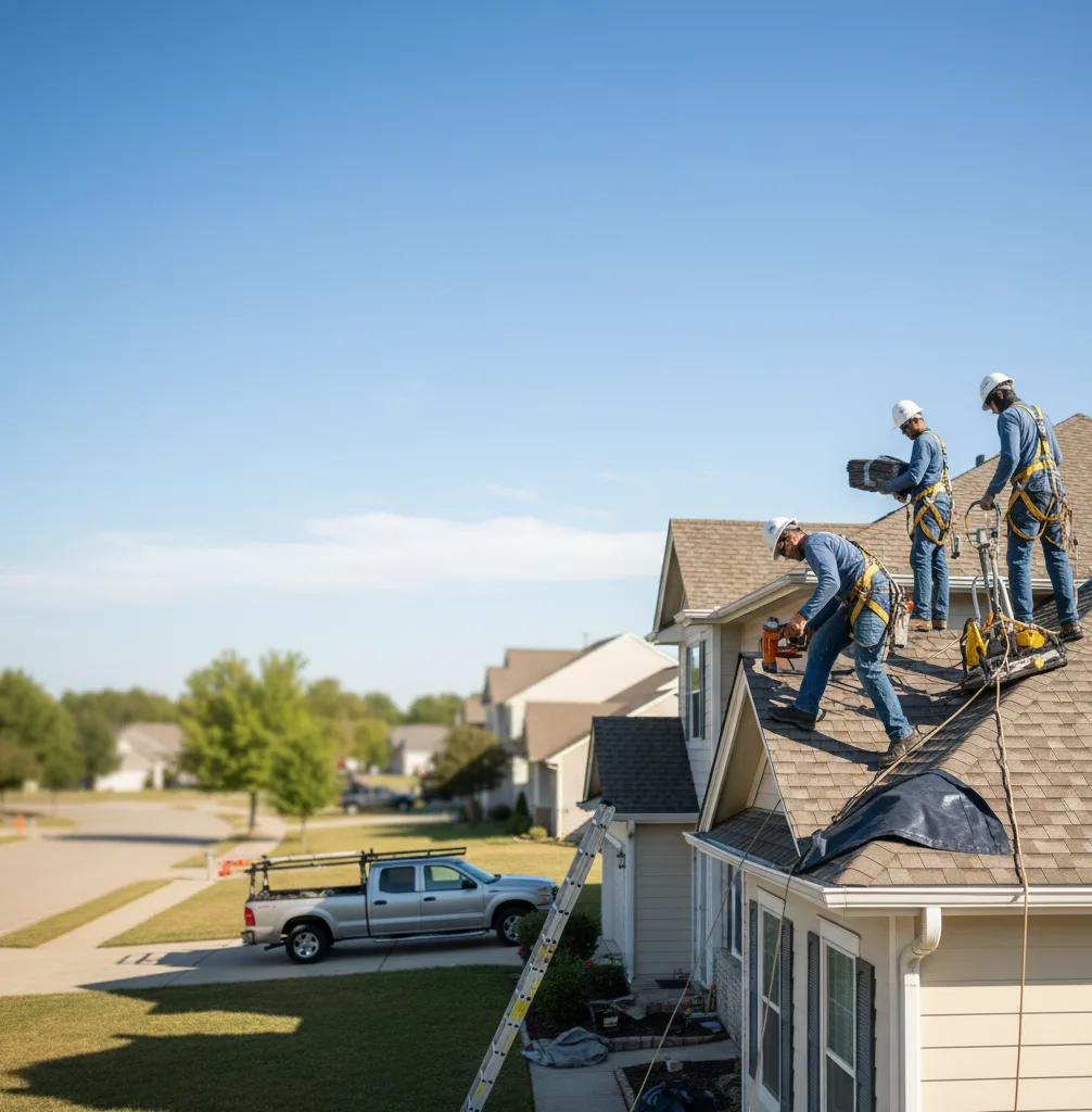 Storm Damage Repair in Welling, OK